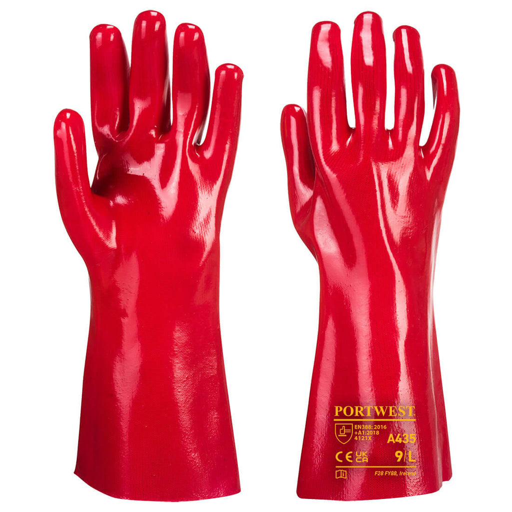 Portwest Grip 12 PVC-handschoen 35 cm