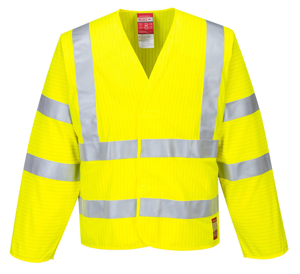 Portwest Hi-Vis Antistatische jas - Vlamvertragend