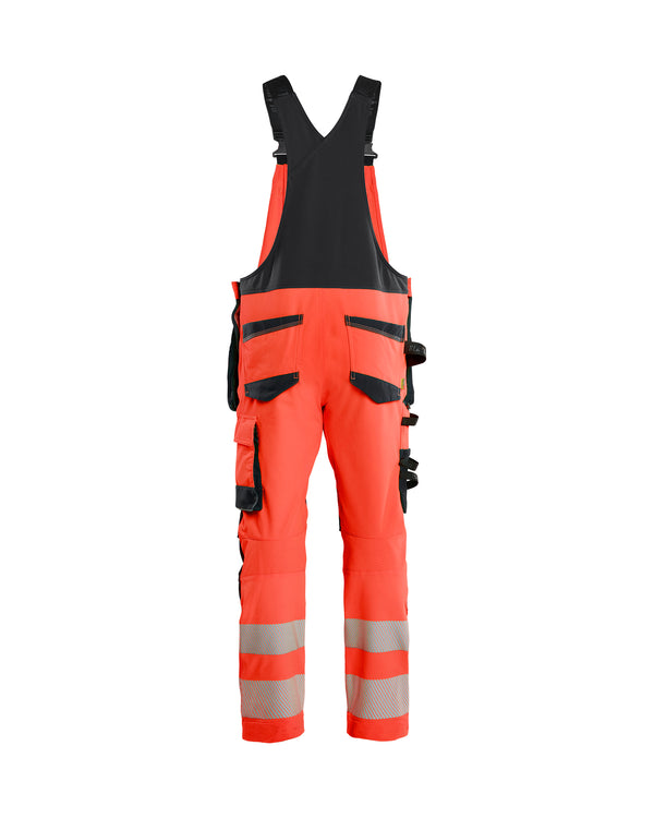 Blåkläder Hi-Vis bib overalls 4-way stretch
