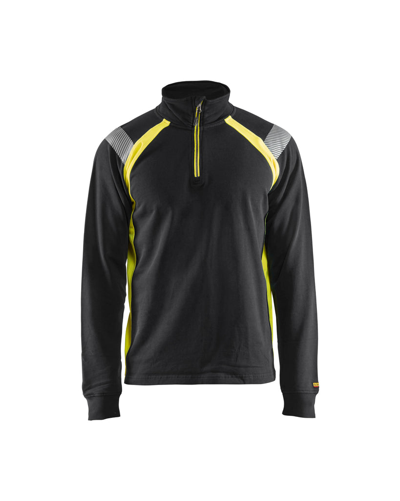 Blåkläder Sweatshirt met halve rits