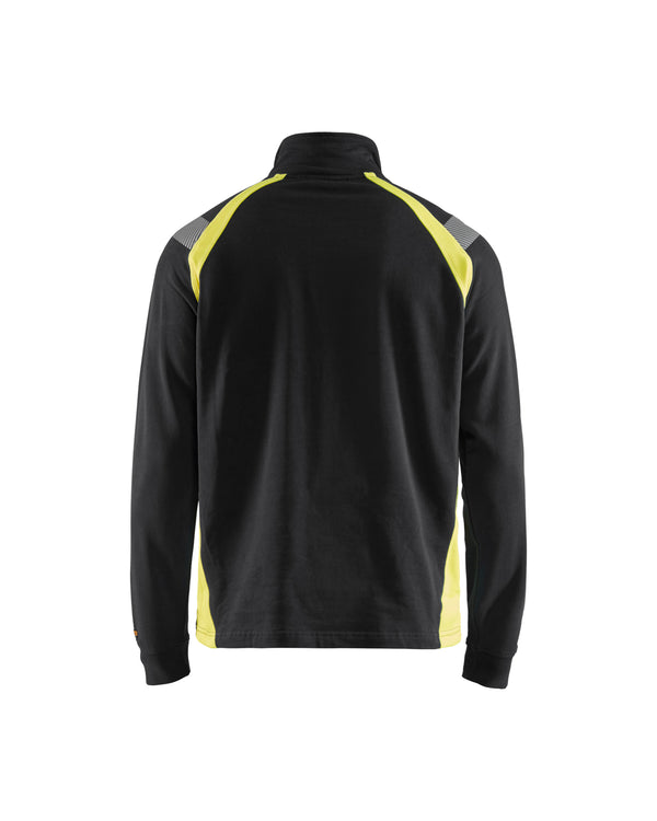Blåkläder Sweatshirt met halve rits