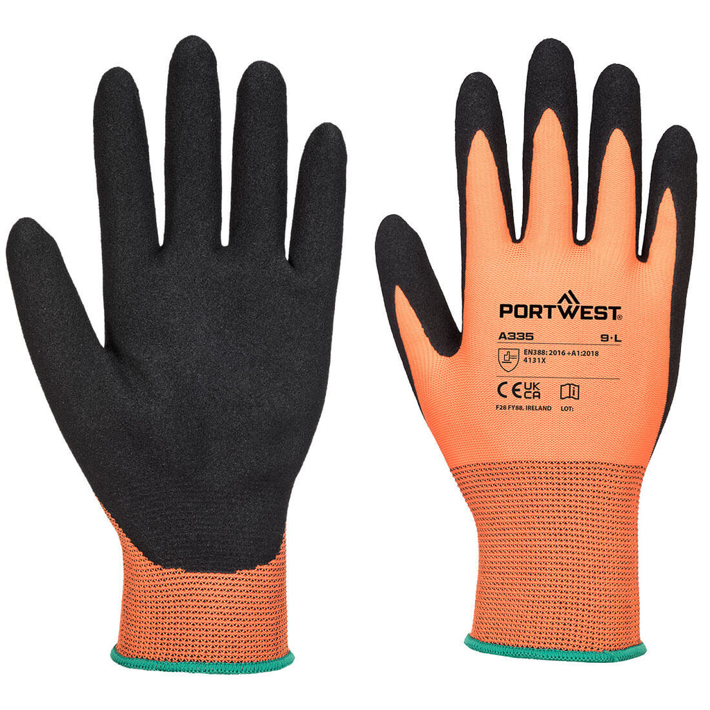 Gant de sable en nitrile Portwest Dermi-Grip NPR15