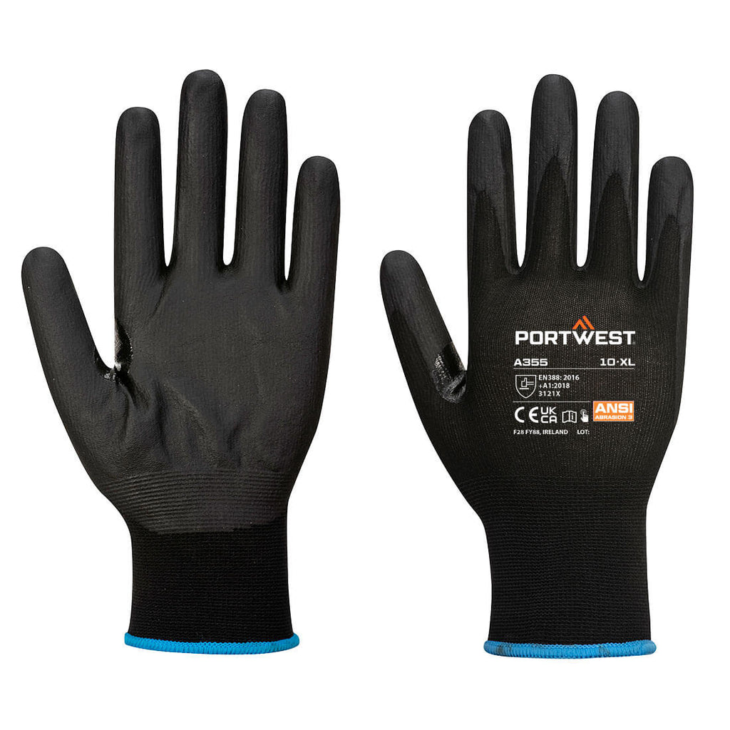 Portwest NPR15 nitrilschuim touchscreen handschoen (Pk12)