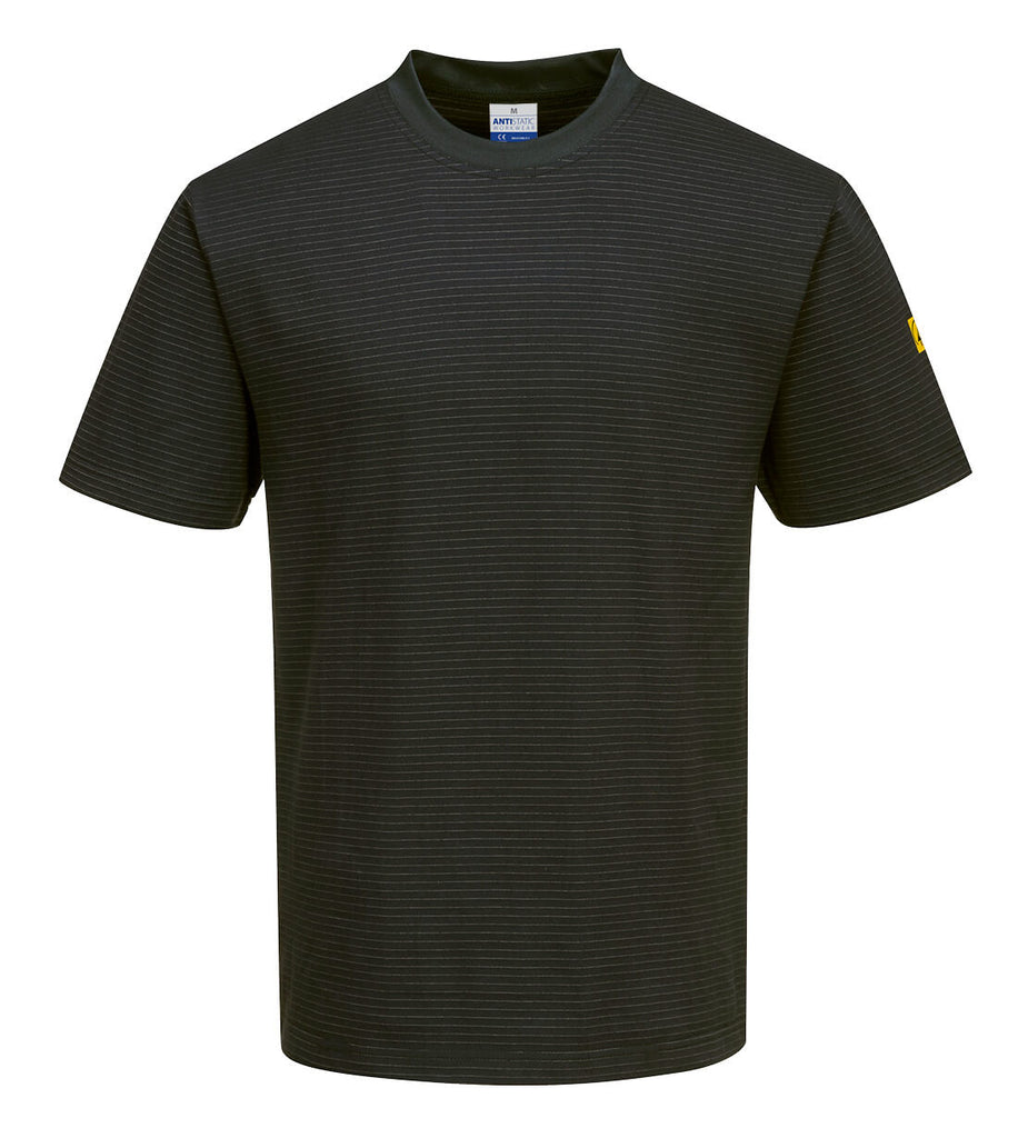 T-shirt antistatique ESD Portwest à manches courtes