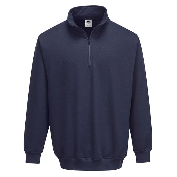 Portwest Sorrento Sweatshirt met rits aan de hals