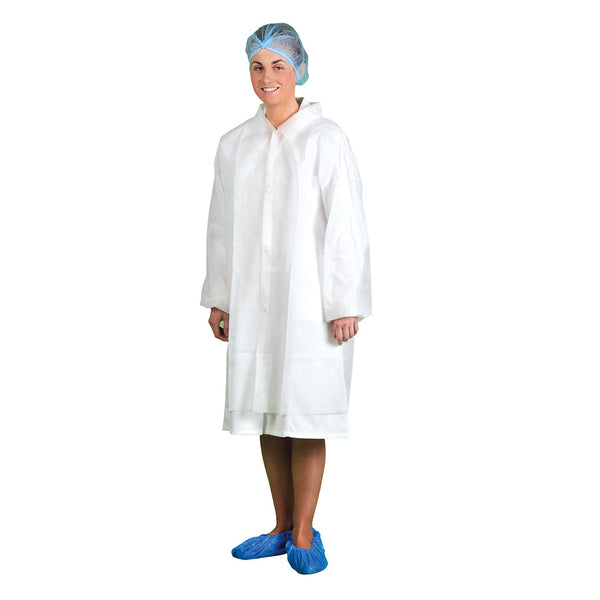 Portwest Wegwerp Bezoekersjas PP (PK200)