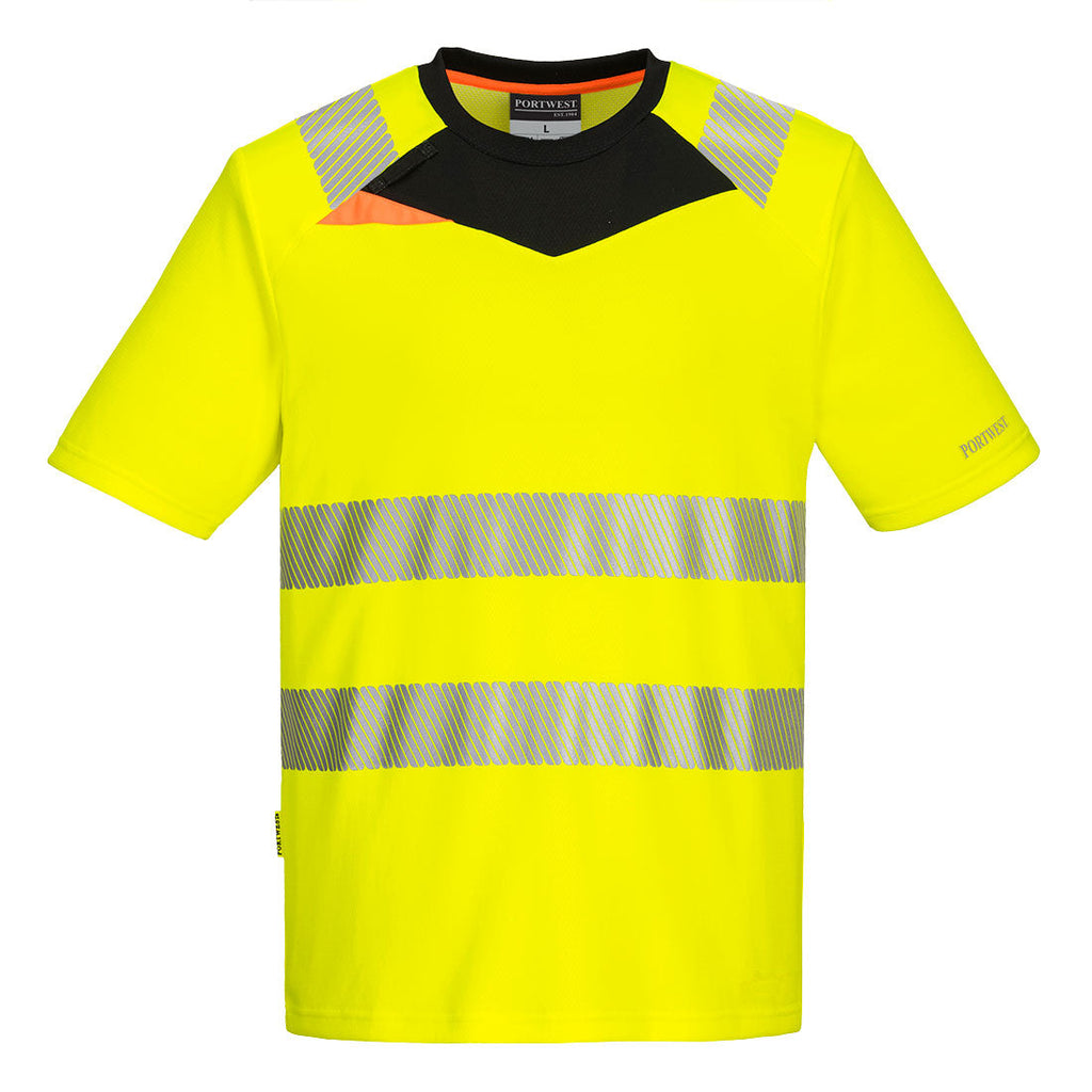 T-shirt haute visibilité Portwest DX4 à manches courtes