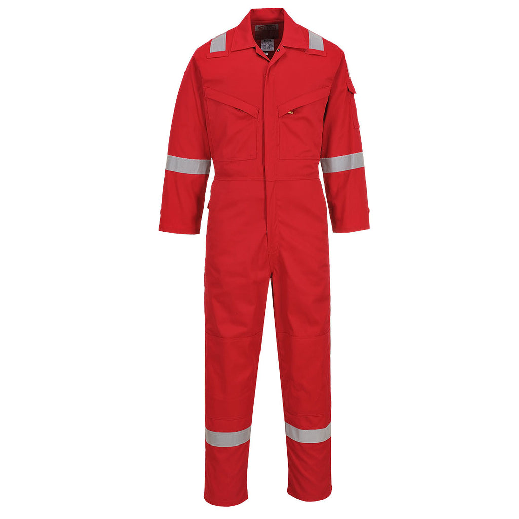 Portwest vlamvertragende lichtgewicht antistatische overall 280g