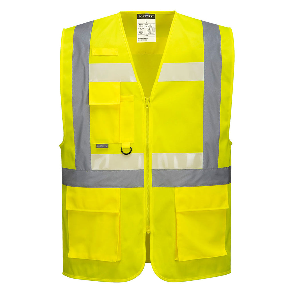 Portwest Glowtex Ezee Zip Executive-vest