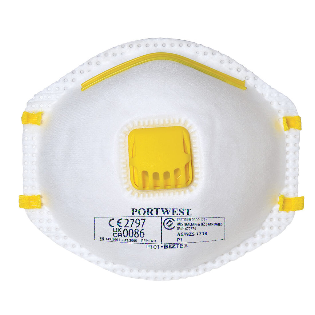 Portwest FFP1 Valved Respirator (Pk10)