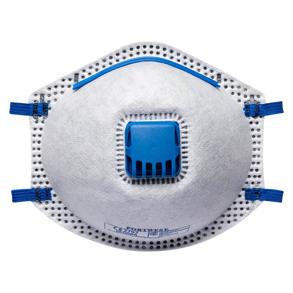 Portwest FFP2 Carbon Valved Respirator (Pk10)