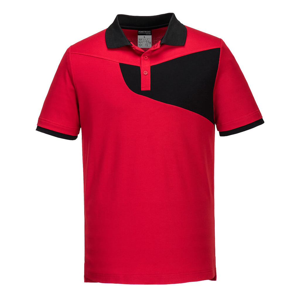 Portwest PW2 Cotton Comfort Polo Shirt S/S