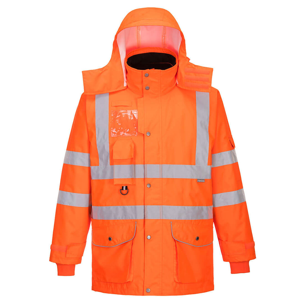 Portwest Hi-Vis ademend 7-in-1 verkeersjack