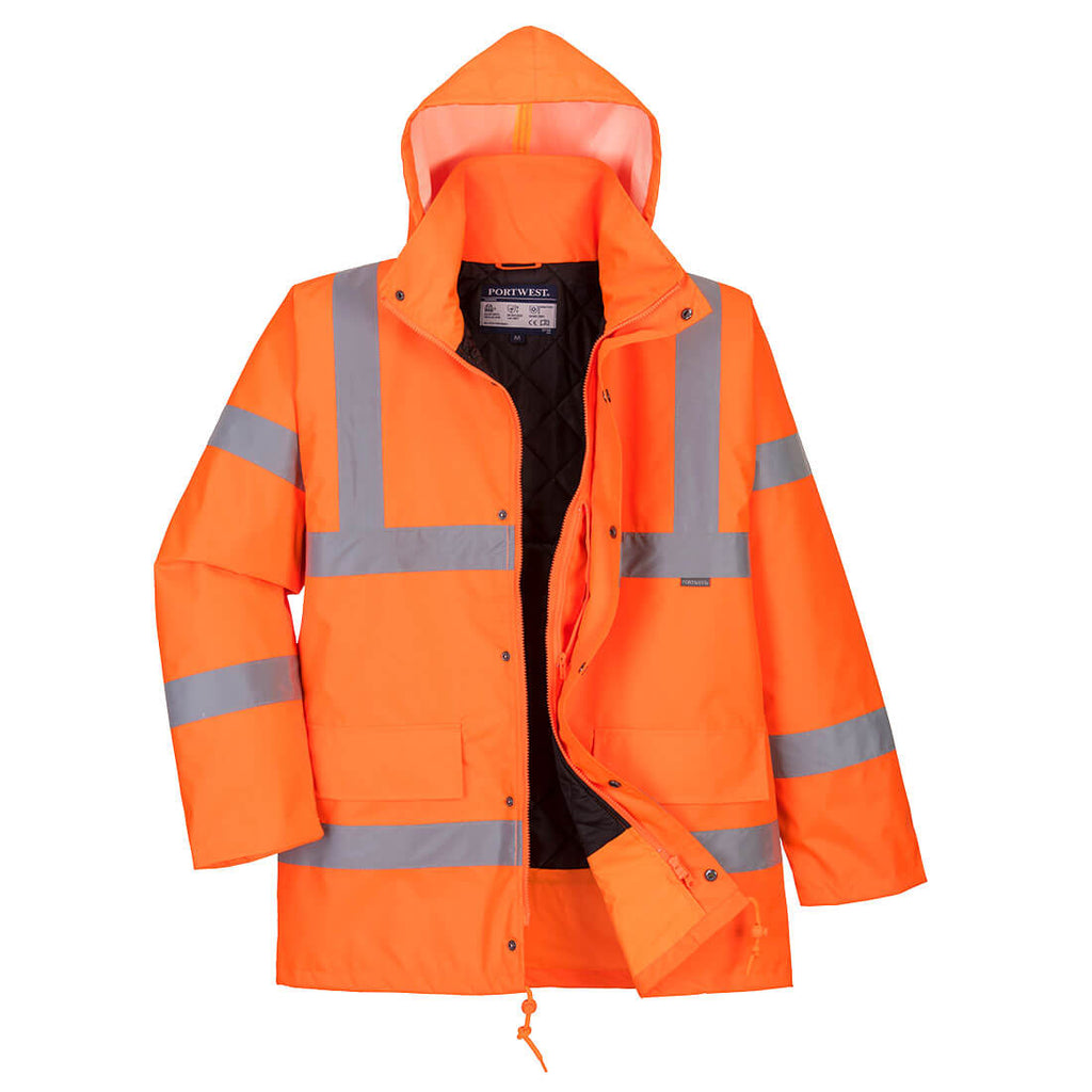 Portwest Hi-Vis ademend winterverkeersjack