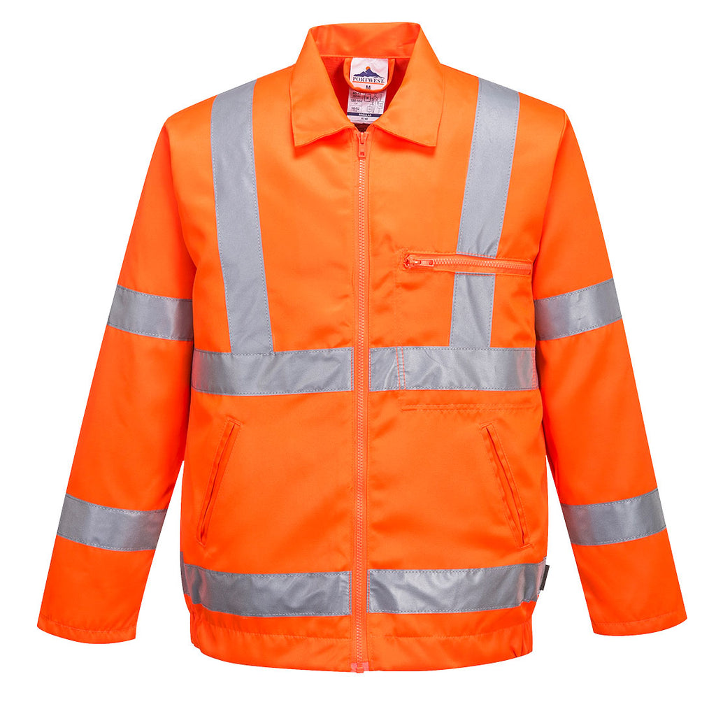 Blouson aviateur en polycoton haute visibilité Portwest