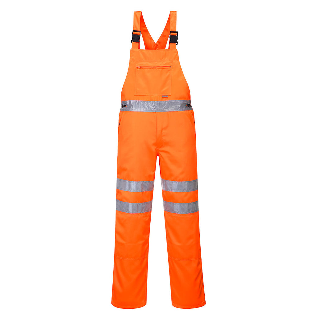 Salopette et attelle de service en polycoton haute visibilité Portwest