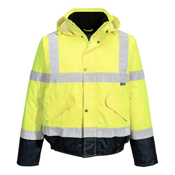 Portwest Hi-Vis contrasterend winterbomberjack