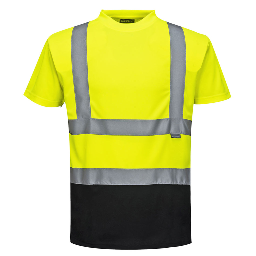 Portwest Hi-Vis Contrast T-shirt S/S