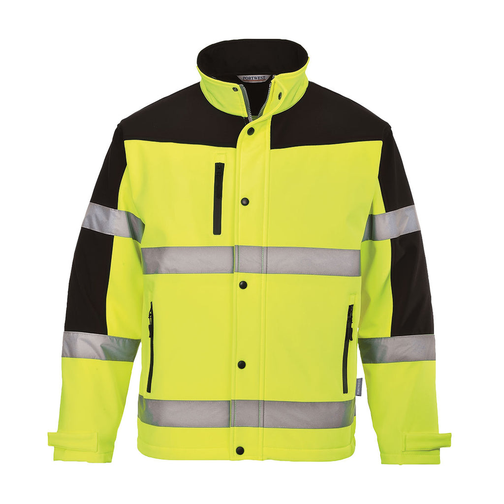 Portwest Hi-Vis Contrast Softshell (3L)