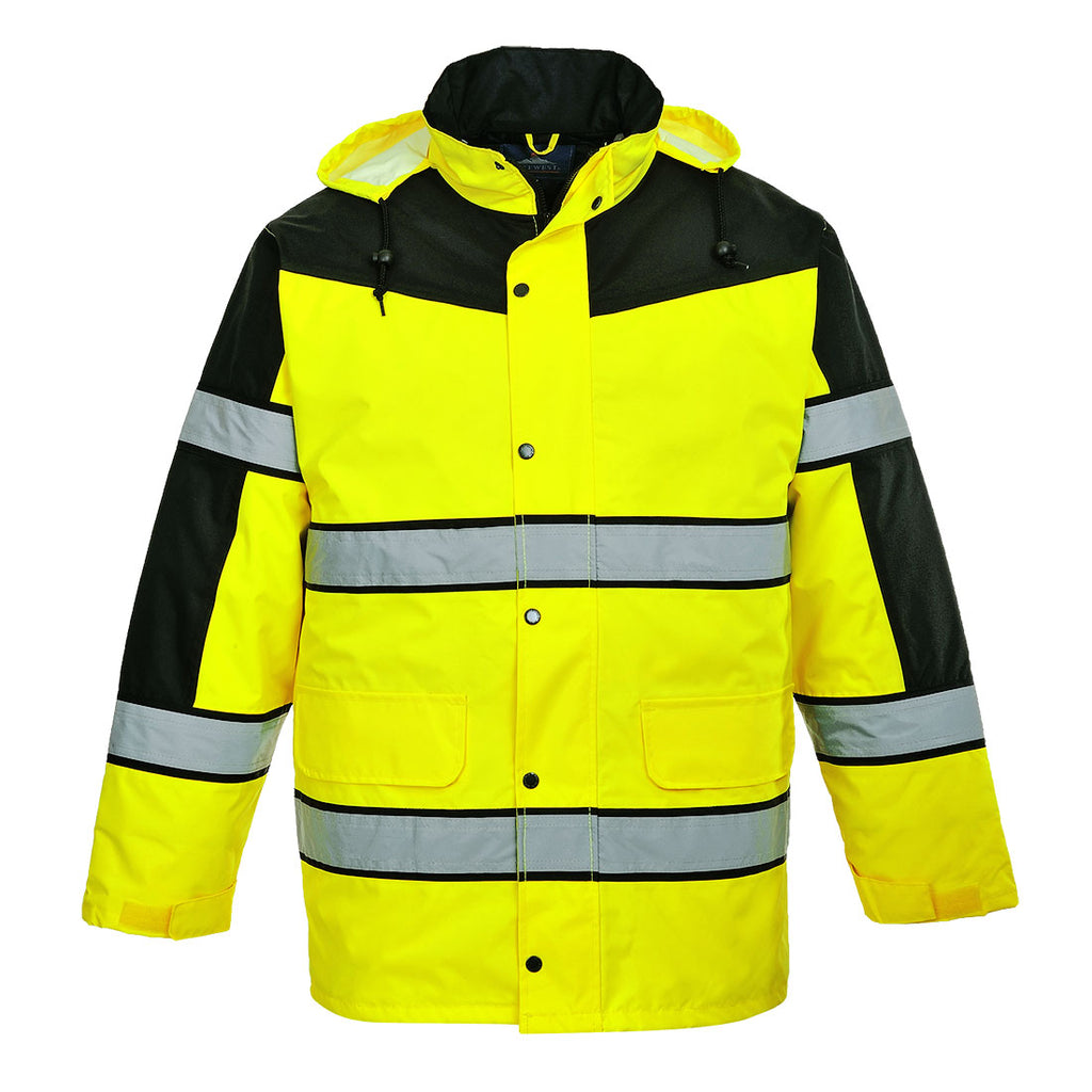 Portwest Hi-Vis contrasterend klassiek winterjack