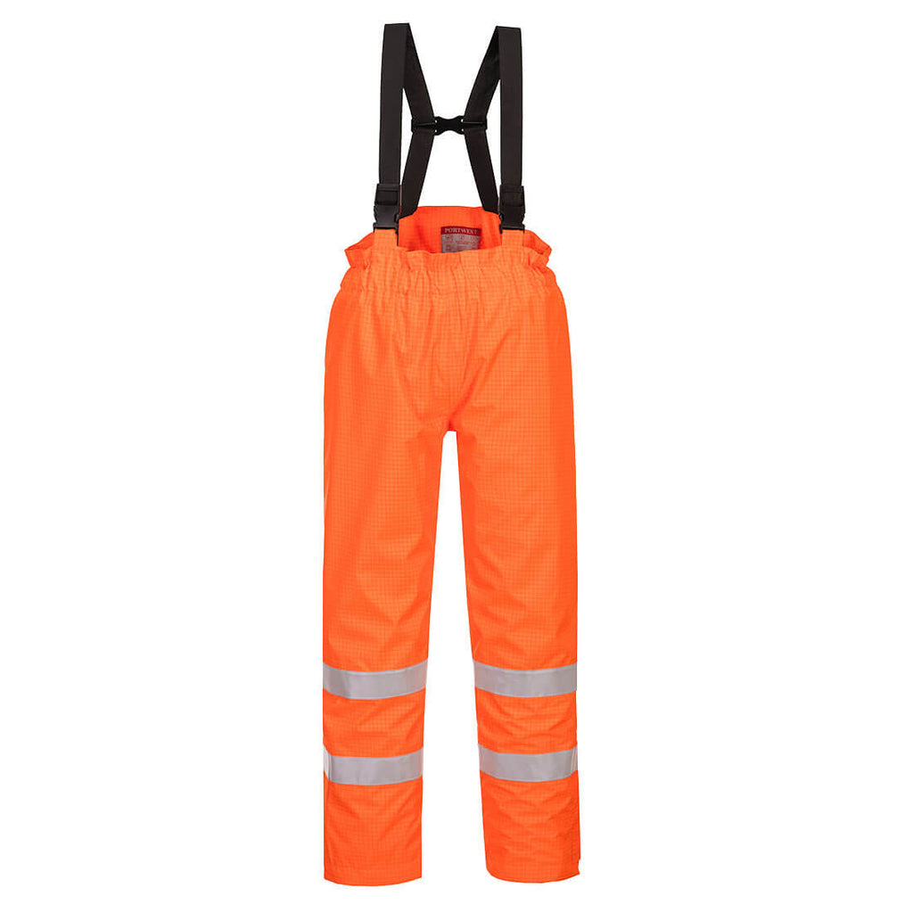 Portwest Bizflame regengevoerde Hi-Vis antistatische FR-broek